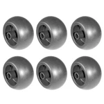 6 Pack Fits Stens 210-132 Plastic Deck Wheel Bobcat 2721512 Grasshopp New. Price: $84.99.