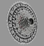 Sram Force Xplr XG-1371 Cassette 13-SPEED, 10-46T, Xdr Driver, Silver, E1 New. Price: $305.00.