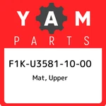 F1K-U3581-10-00 Yamaha Mat, Upper F1KU35811000, New Genuine Oem Part. Price: $449.71.