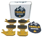 Can-am Outlander 400, 500, 650, 800 2004-2012 Ceramic Front & Rear Brake Pad Set New. Price: $39.79.
