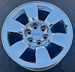 Gmc Sierra 1500 Factory Oem Chrome Clad 20" Wheel 20X8.5 Rim Suburban Yukon 5419 Used. Price: $249.00.