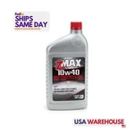Qt Zmax ZMA88-840 10W40 Synthetic Motor Oil Pack Of Performance Racing Parts New. Price: $36.01.
