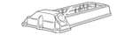 Genuine Bmw Valve Cover 11-12-1-703-179 New. Price: $530.48.