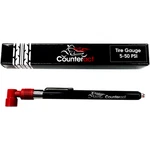 Counteract Tire Pressure Gauge 90 Degree Analog 5-50 Psi Metal Red/black New. Price: $25.81.