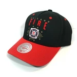 New Chicago Fire Hat Mitchell&ness Curved Bill Black Structured Snapback Men. Price: $19.99.