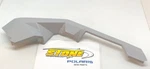 Oem Polaris Slingshot Slr Right Center Console Cover Panel Plastic Gray Used. Price: $50.00.