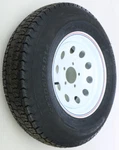 Awc Trlr Tire/rim Assy White 14X6 On 4.5/F78-14 "c" Part# TA2046012-71BF78C New. Price: $233.22.