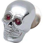Drag Specialties DS-190485 Skull Krometts Chrome Red Eyes New. Price: $9.99.