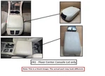 Red Console Lid Oem 13-15 Lexus GS350 Used. Price: $83.00.