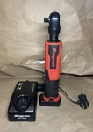 Snap-on CTR861A 14.4V 3/8 Brushless Cordless Ratchet W/ CTB8174 Battery Used. Price: $289.99.