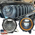 Plug&play Led Headlamp Drl Halo For Jeep Wrangler Jl Gladiator Jt 2020-2024 New. Price: $346.99.