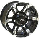Ams Tires Wheel Machined Black 12X7 4/110 5+2 0230-0632 New. Price: $128.53.