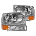 Anzo Crystal Headlight W/corner Chrome Amber Ford Excursion 111458 New. Price: $132.45.