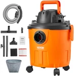 Vevor Wet/dry Shop Vacuum 5 Gallon 6-HP With Accessories 2-IN-1 Crevice Nozzle New. Price: $58.90.
