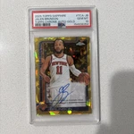 2025-26 Topps Chrome Sapphire Jalen Brunson Card True Gold Auto /50 Gem Mt 10 Graded. Price: $2450.00.