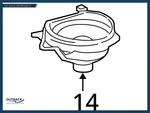2007 12 Lexus ES350 Rear Center Subwoofer Speaker Oem 86160-33730 Pre... Used. Price: $200.84.