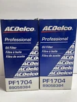 Lot Of 2 New Ac Delco PF1704 Oil Filters 89058384. Price: $13.25.
