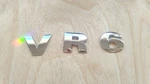 Jetta Gti Vw VR6 Rear Trunk Boot Badge Emblem Chrome Oem MK4 Used. Price: $29.99.