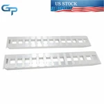 80" X 15" Aluminum 6000 Lbs Truck Car Auto Trailer Ramps Hook End, Knife Foot 7' New. Price: $219.55.