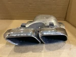 Right Exhaust Panel Mercedes Amg W205 C205 Facelift Glc W253 C253 Chrome Used. Price: $285.00.