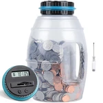Piggy Bank For Boys Adults, Vcertcpl Digital Coin X-large, Blue. Price: $26.35.