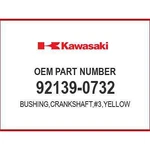Kawasaki BUSHING,CRANKSHAFT,#3 92139-0732 Oem New. Price: $15.35.