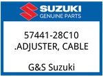 Suzuki Oem Part 57441-28C10 Adjuster, Cable New. Price: $13.07.