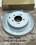 Genuine Mitsubishi 4615A186 Rear Disc Brake Rotor 2008-2015 Evolution 10 New. Price: $399.99.