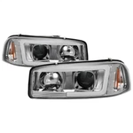 Spyder Gmc Sierra 1500/2500/3500 99-06 V2 Projector Headlights Drl Chrome New. Price: $396.34.