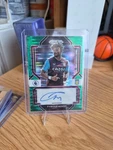 2022-23 Panini Prizm Premier League Tyrone Mings Green Insert Auto Ungraded. Price: $7.99.