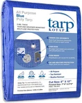 8 X 10 Ft. All-purpose Multi-use Protection/coverage 5-MIL Poly Tarp, Waterproof New. Price: $16.95.