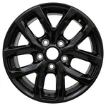 Jeep Wrangler Wheel " 17X7.5 2024-2025 Black Rim 04755591AA Oem Factory Used. Price: $160.50.