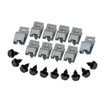 Fuel Line Clip Clamp Bracket Fasteners With Return 1972-74 Pontiac Firebird 20PC New. Price: $47.00.