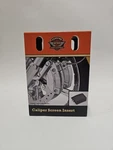 Harley Davidson 06-17 Vrsc 08-22 Touring 08-19 Trike Caliper Screen Insert Black New. Price: $39.00.