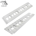 6' 72"X14" Aluminum 6500 Lbs Truck Car Auto Trailer Ramps Hook & Knife New. Price: $212.19.