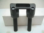 Set Handlebar Risers - Black Wrinkle New Take Off Harley Fxlrst Low Rider. Price: $189.99.