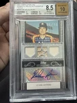2007 Topps Sterling Nolan Ryan Astros Triple Relic Auto #SMA-108 Bgs 8.5/10 Graded. Price: $350.00.