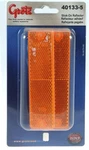Grote 40133 5 Yellow Mini Stick On Screw Mount Rectangular Reflectors New. Price: $9.69.