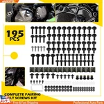 Fit For Suzuki GSXR600 GSXR750 2005 2004 Bolts Fairing Screws Fastener Set Black New. Price: $19.94.