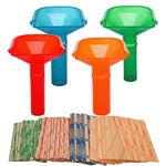 Essential Coin Counting Set Of 4, Color-coded Tubes, 4TUBES-100 New. Price: $15.66.