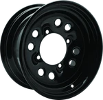 Quadboss Steely Wheel 14X7 Powersports Alloy With Black Finish New. Price: $99.99.