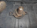 Jaguar XK120 To Xke Used Original Front Crank Bolt + Lock Tab C5896. Price: $35.00.