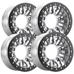 (set Of 4) Raceline RT291M Ryno Beadlock 15X7 5X205 -45MM Machined Wheels Rims New. Price: $1273.96.