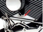 Chrome Cylinder Base Engine Case Trim Cover For 07-16 Touring 32077-07 60616 New. Price: $86.55.