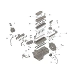 4376090 Engine Gasket Set For Cummins New. Price: $898.13.