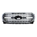 Chrome Front Bumper Upper Grille 2021-2023 Ford F-150 F150 Platinum New. Price: $199.99.