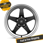 Forgestar F0918C071N37 D5 Drag Gloss Black Machined Wheel New. Price: $370.00.