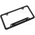 Bmw Performance Sport License Frame Plate Cover Stainless Steel Decorate Black New. Price: $27.99.