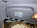 2022 Dodge Promaster City Driver Left Sun Visor Gray Used 51000 Miles. Price: $84.95.