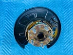 Lexus LS460 LS600HL Rear Driver Knuckle Spindle W/ Hub 2007-2017 Oem Used. Price: $75.00.